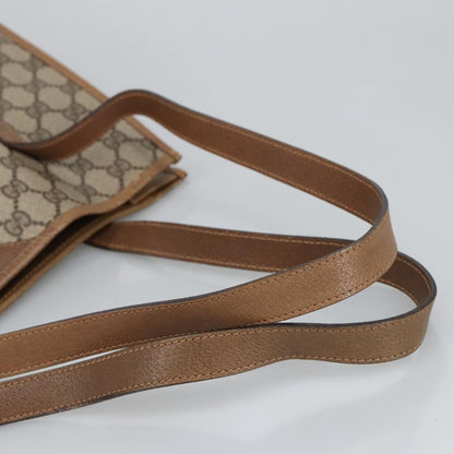 GUCCI GG Supreme Tote Bag PVC Leather Beige Gold 40 02 998  97520