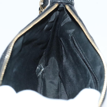 CHANEL Matelasse COCO Mark Chain Shoulder Bag Caviar Skin Black CC 97733A