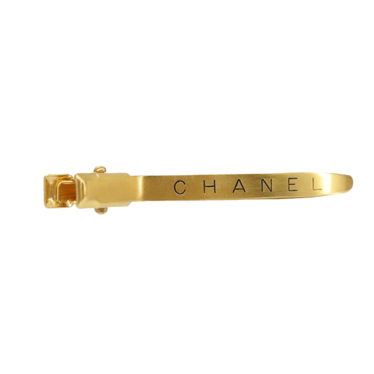 CHANEL Barrette metal Gold CC 97761