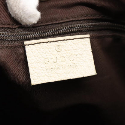 GUCCI GG Canvas Web Sherry Line Tote Bag Beige Gold Red 181779  98094