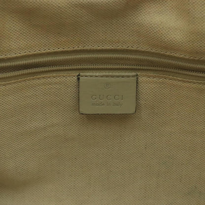 GUCCI GG Canvas Tote Bag Beige Gold 211944  98334