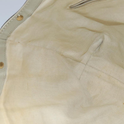 GUCCI GG Canvas Tote Bag Beige Gold 211944  98334