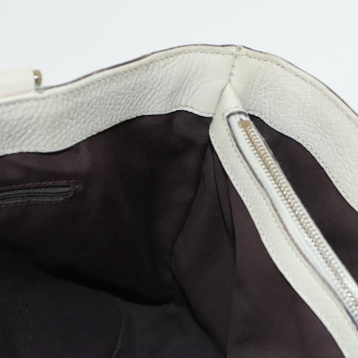 GUCCI GG Canvas Tote Bag Beige Gold 170004  98399
