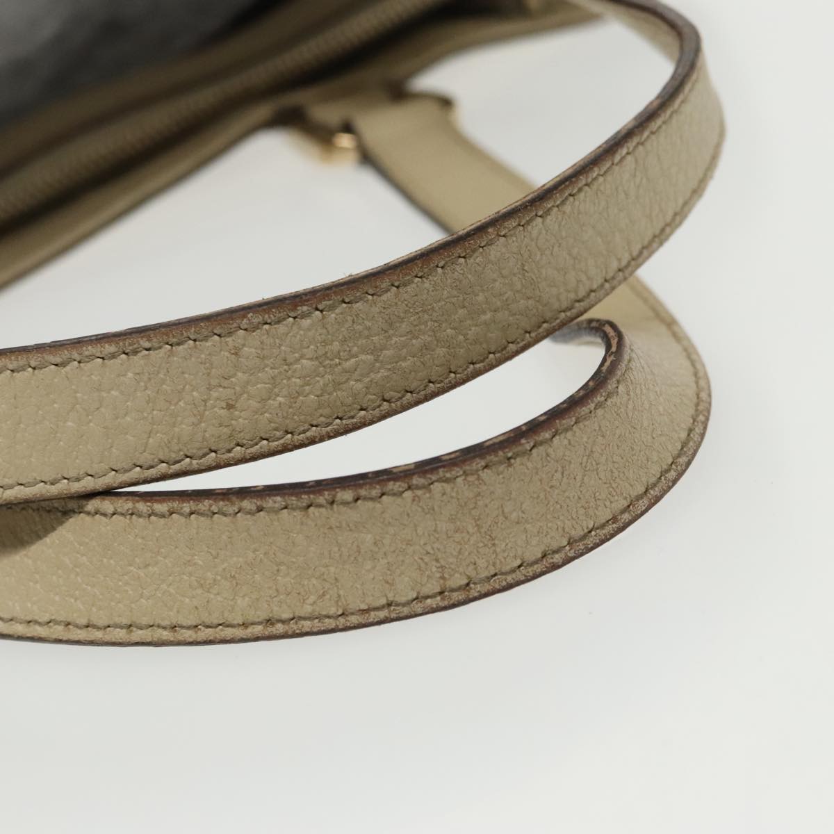 GUCCI GG Canvas Tote Bag Beige Gold 170004  98399