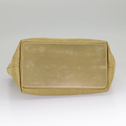 GUCCI GG Canvas Tote Bag Gold Tone Gold 002 1099  98426