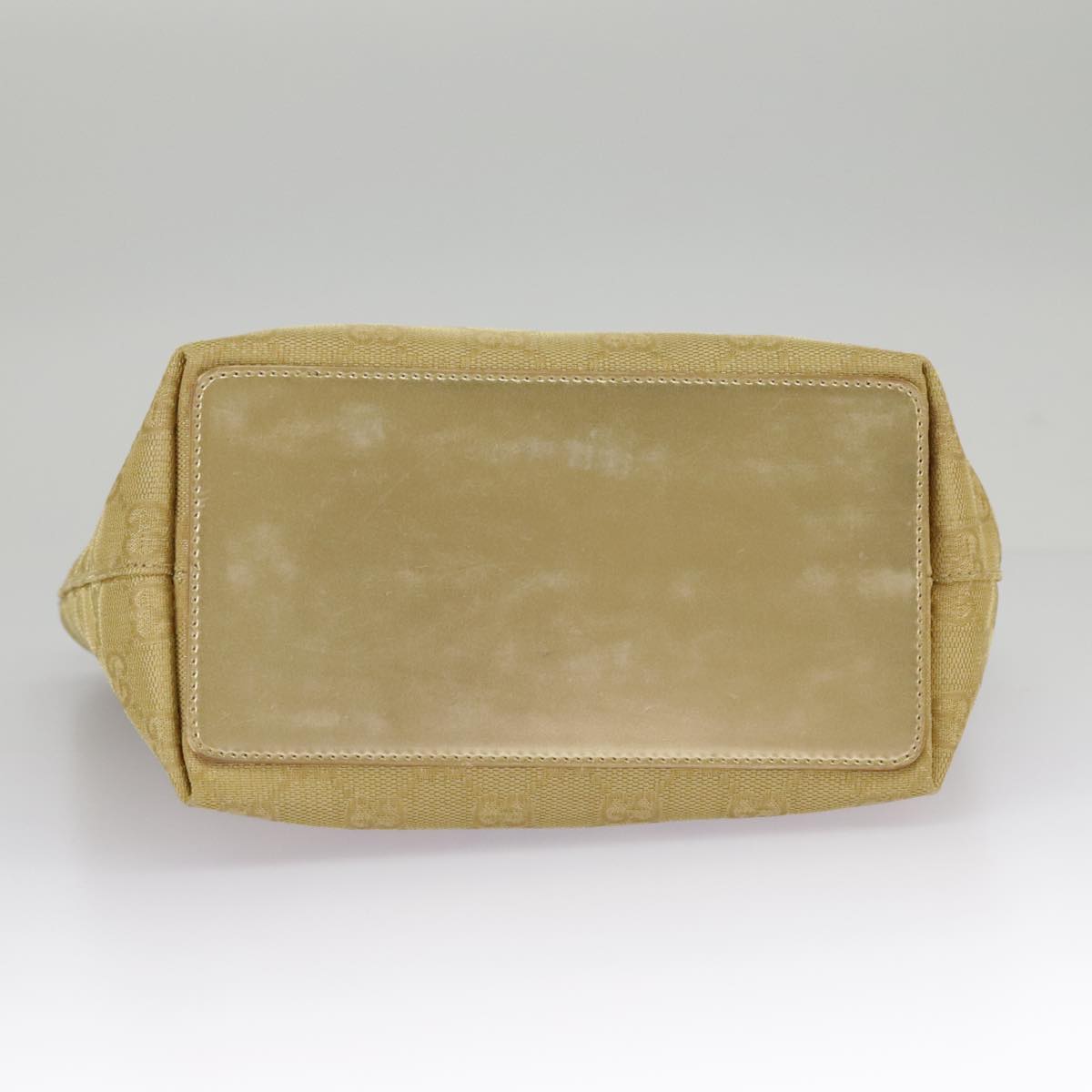 GUCCI GG Canvas Tote Bag Gold Tone Gold 002 1099  98426