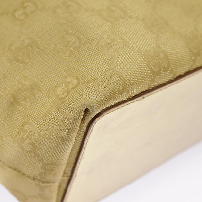 GUCCI GG Canvas Tote Bag Gold Tone Gold 002 1099  98426