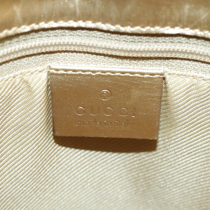GUCCI GG Canvas Tote Bag Gold Tone Gold 002 1099  98426