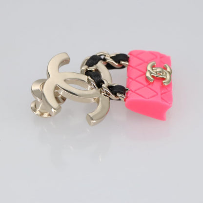 CHANEL COCO Mark Brooch metal Silver CC 98931