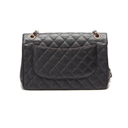 Chanel Caviar Jumbo Classic Double Flap Bag Leather Shoulder Bag in Great Condition