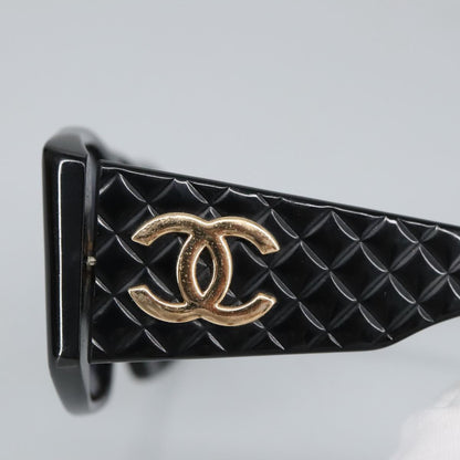 CHANEL Sunglasses plastic Black CC 99518