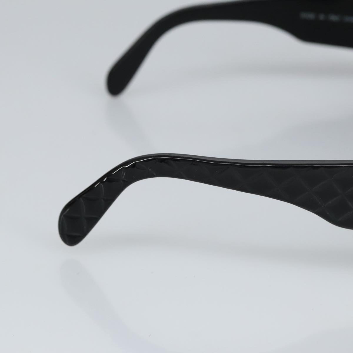 CHANEL Sunglasses plastic Black CC 99518
