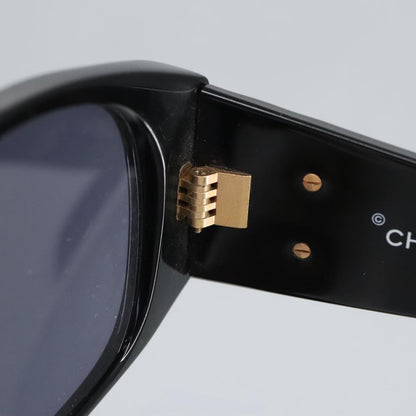 CHANEL Sunglasses plastic Black CC 99518