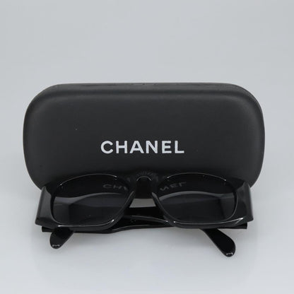 CHANEL Sunglasses plastic Black CC 99518