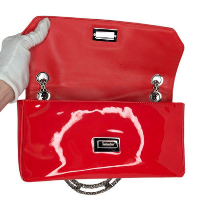 Chanel Patent Calfskin Mademoiselle Bijoux Chain Flap Bag