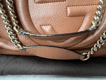 Gucci Caramel Soho Chain Tote