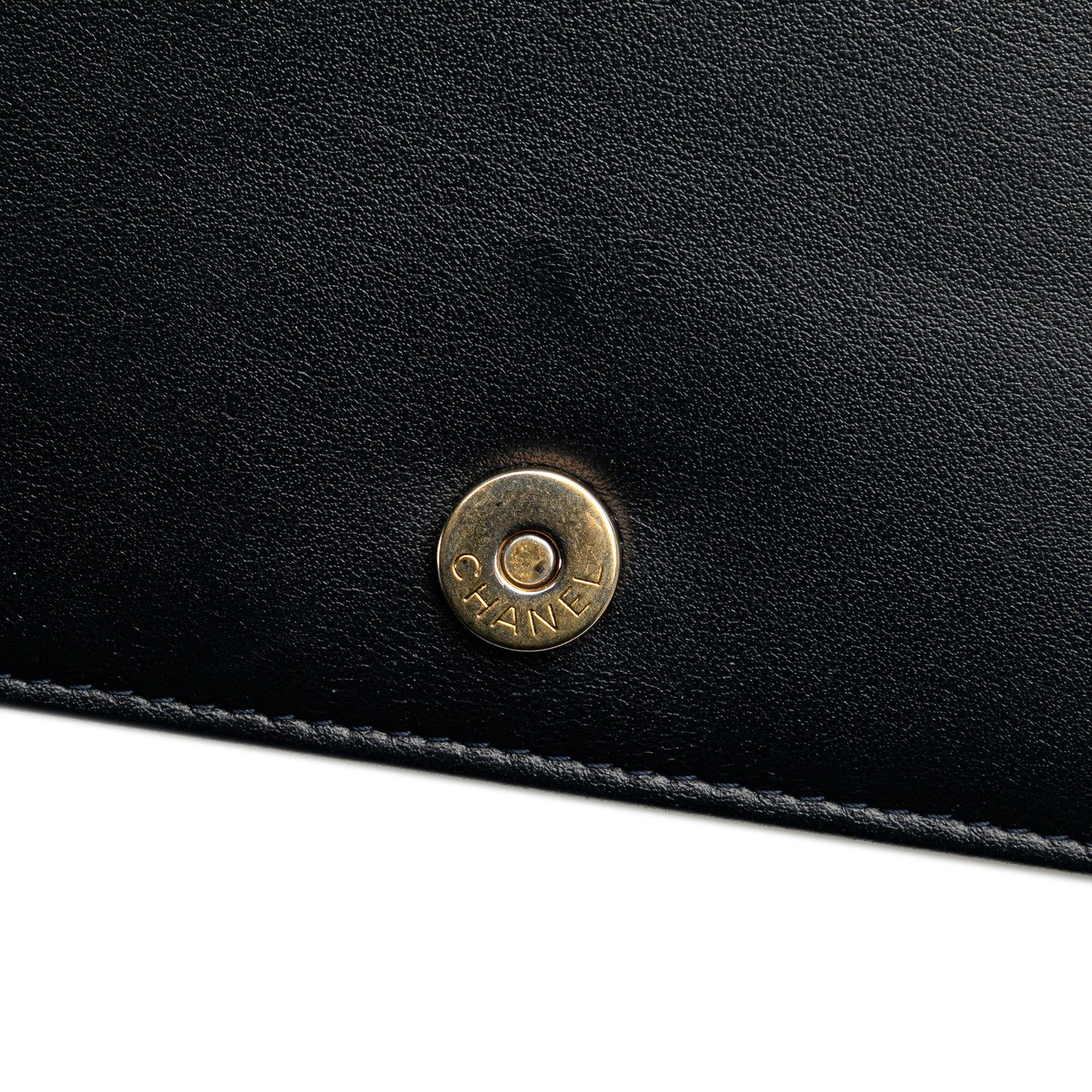 Black Chanel Quilted Aged Calfskin Gabrielle Wallet On Chain Crossbody Bag