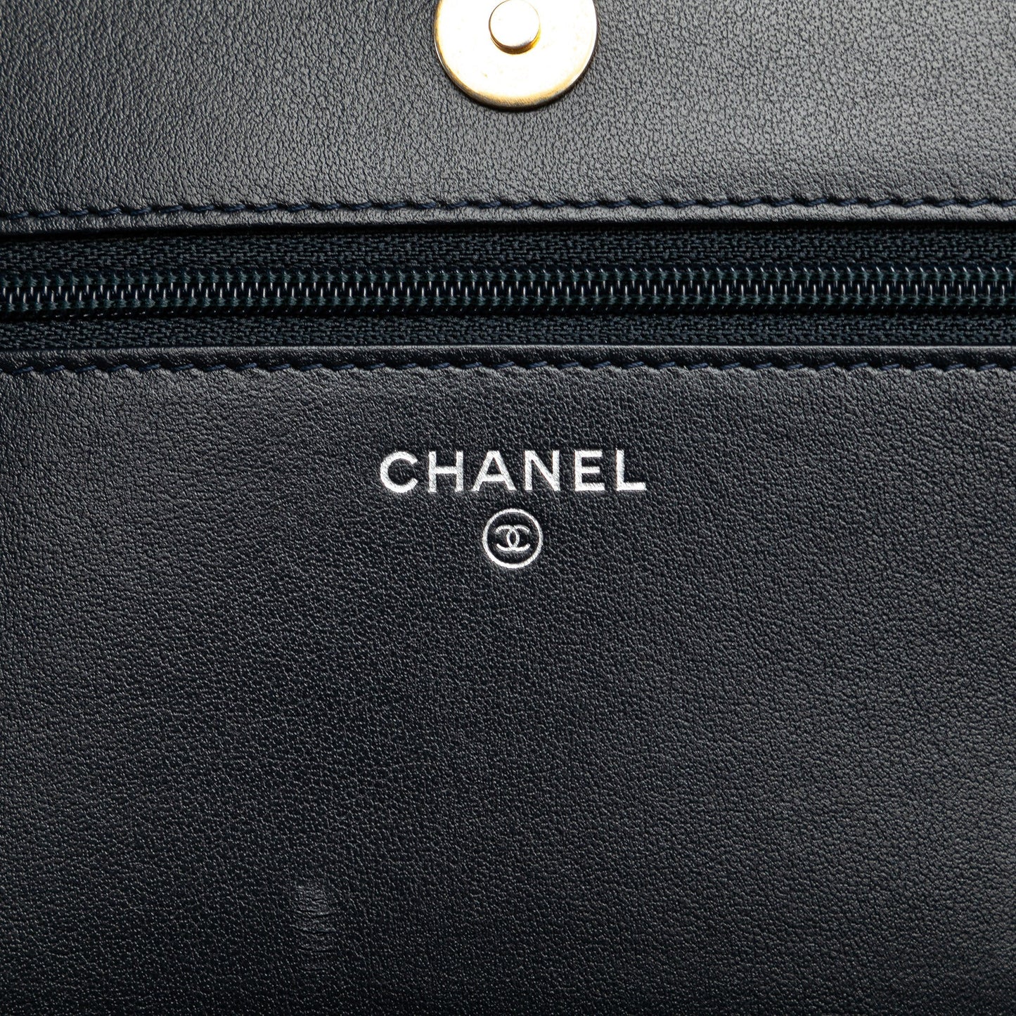 Black Chanel Quilted Aged Calfskin Gabrielle Wallet On Chain Crossbody Bag