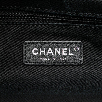 Black Chanel Medium Double Face Deauville Satchel