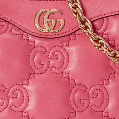 (WMNS) Gucci GG Matelasse Handbag 'Pink' 735049-UM8HG-8550