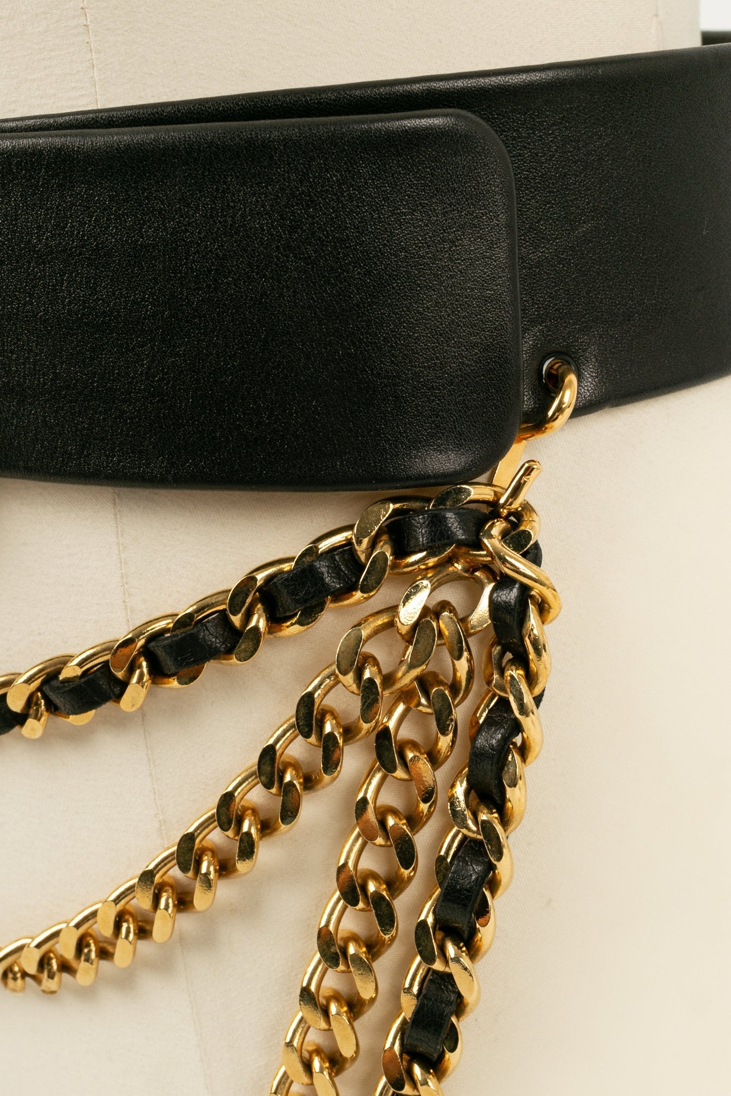Ceinture en cuir Chanel