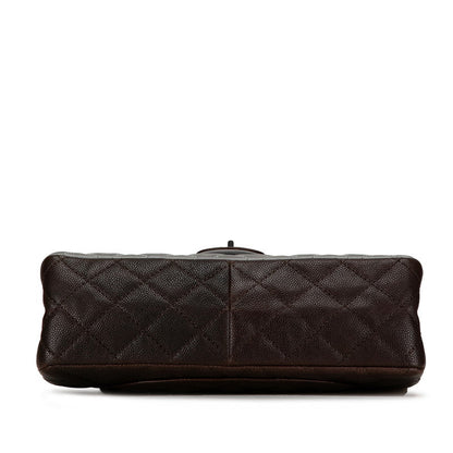 Chanel Quilted Double Flap Bicolor Chain Shoulder Bag