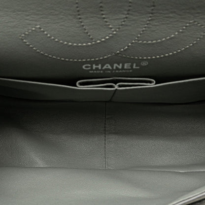 Chanel Quilted Double Flap Bicolor Chain Shoulder Bag