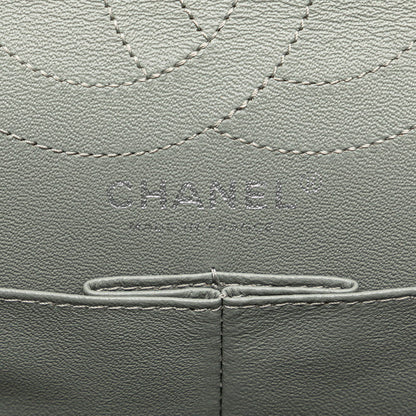 Chanel Quilted Double Flap Bicolor Chain Shoulder Bag
