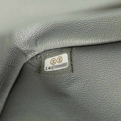 Chanel Quilted Double Flap Bicolor Chain Shoulder Bag