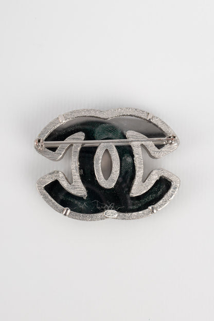 Broche cc "miroir" Chanel 2008
