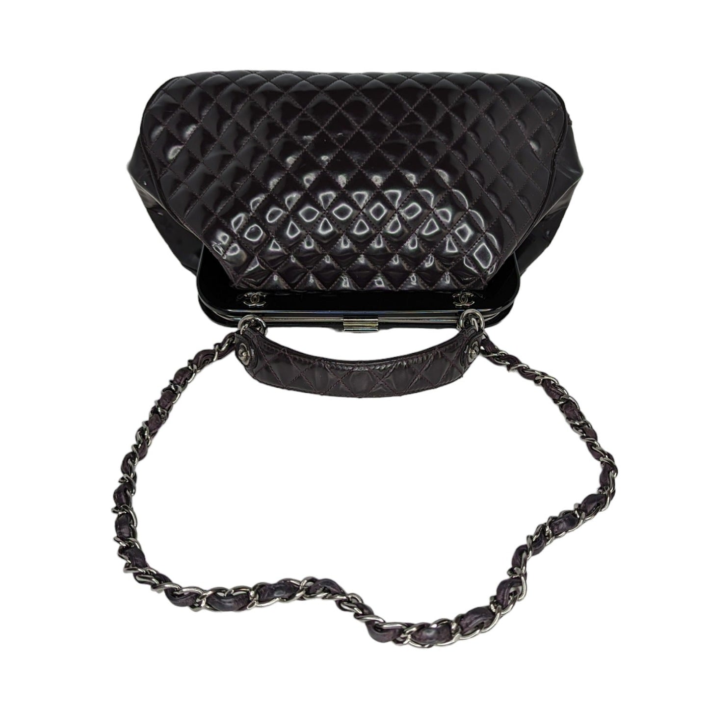 Chanel Vintage Mademoiselle Frame Satchel