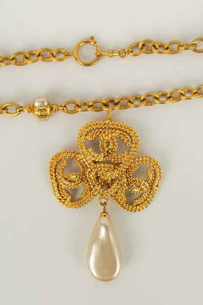Collier pendentif Chanel 1990s