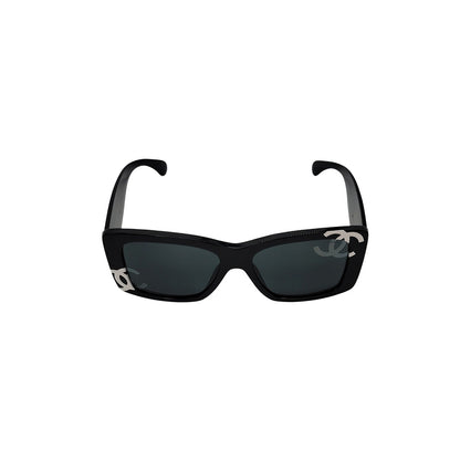 CHANEL CC Logo Square Sunglasses 71472
