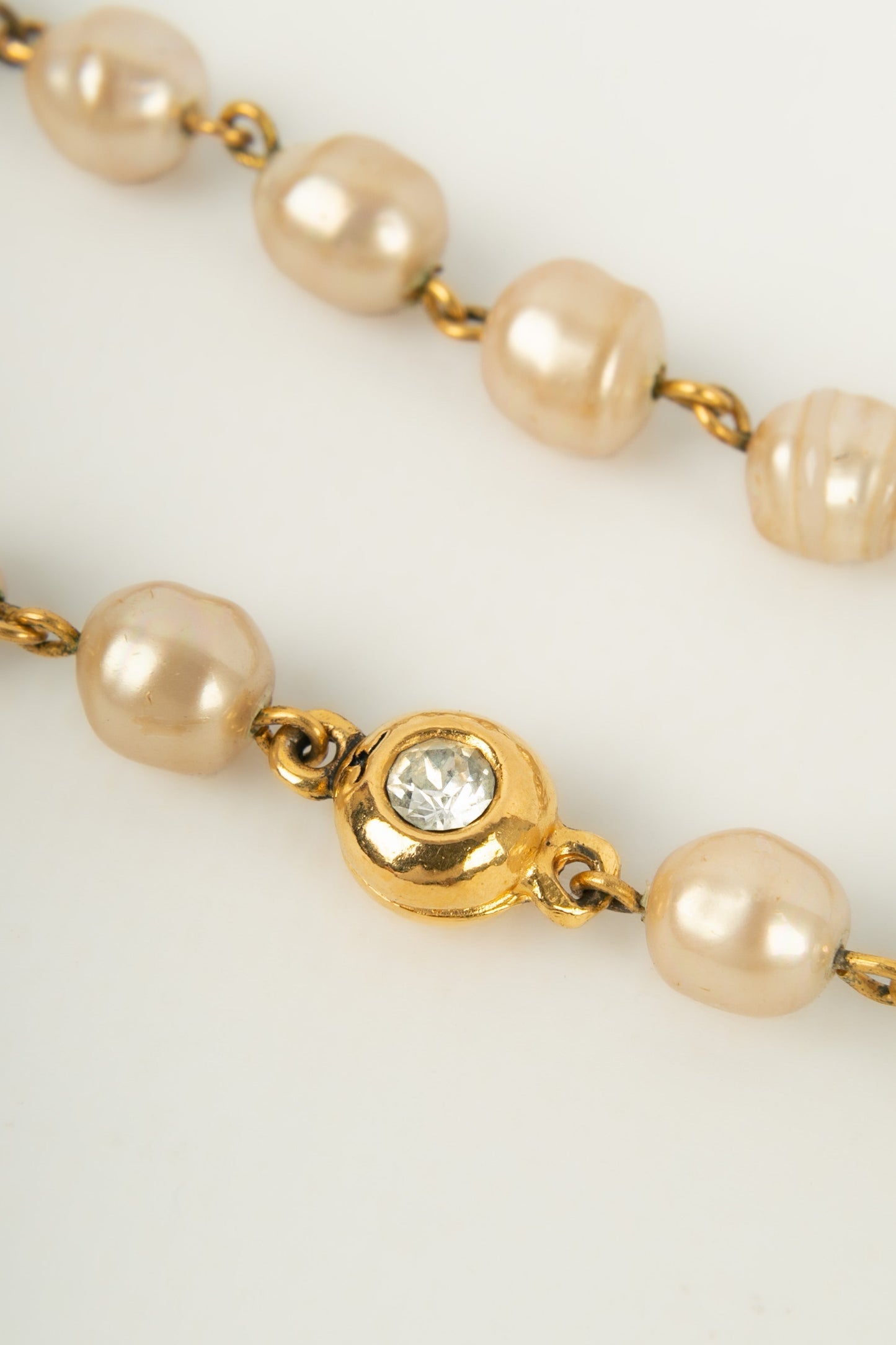 Collier de perles Chanel 1980s