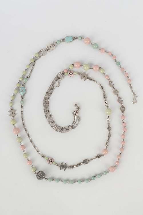 Collier pastel Chanel Croisire 2003