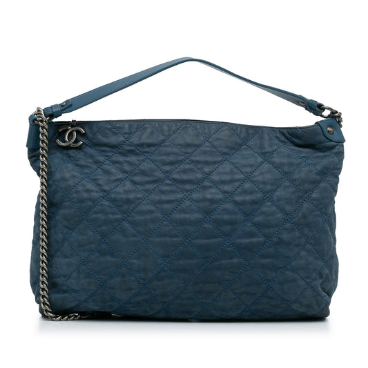 Blue Chanel French Riviera Satchel