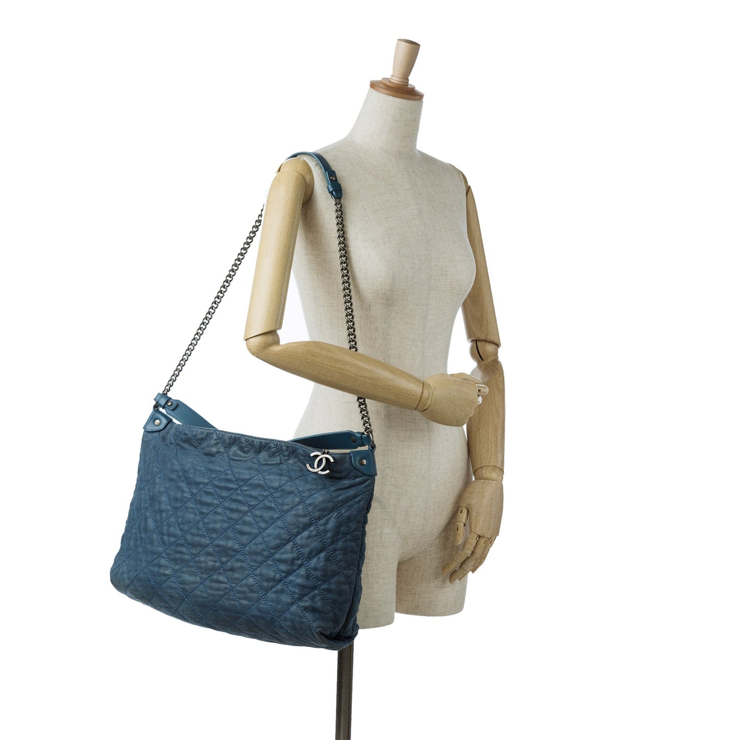 Blue Chanel French Riviera Satchel
