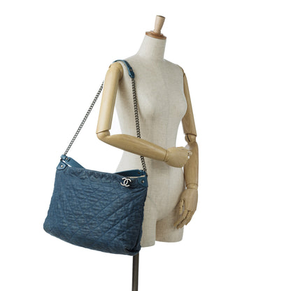 Blue Chanel French Riviera Satchel