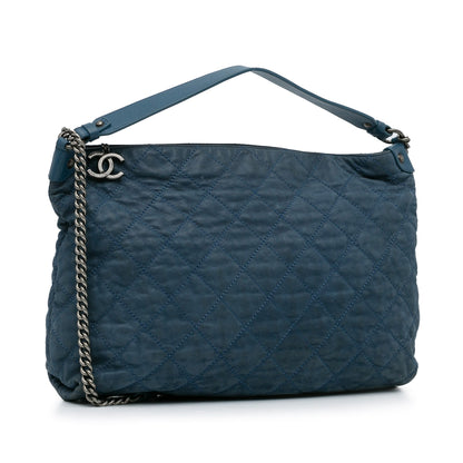 Blue Chanel French Riviera Satchel