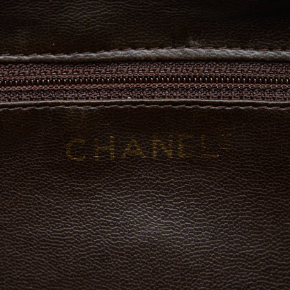 Brown Chanel Leather Pouch