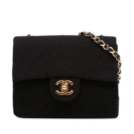 Chanel Sac Mini Square Classic Jersey Flap