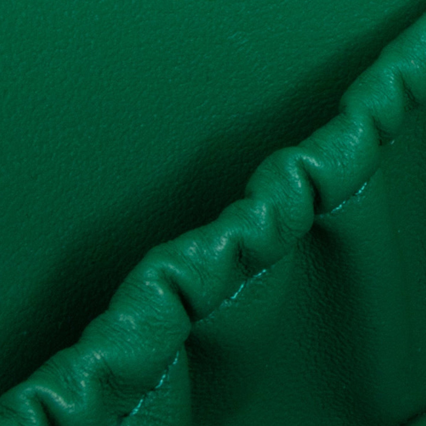 Green Chanel Quilted Lambskin Afternoon Tea Vanity Case with Chain Satchel
