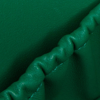 Green Chanel Quilted Lambskin Afternoon Tea Vanity Case with Chain Satchel