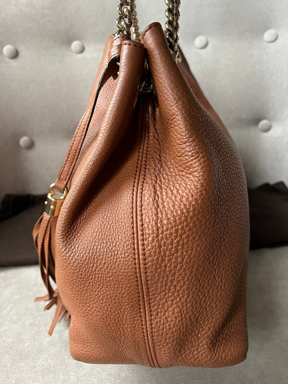 Gucci Caramel Soho Chain Tote