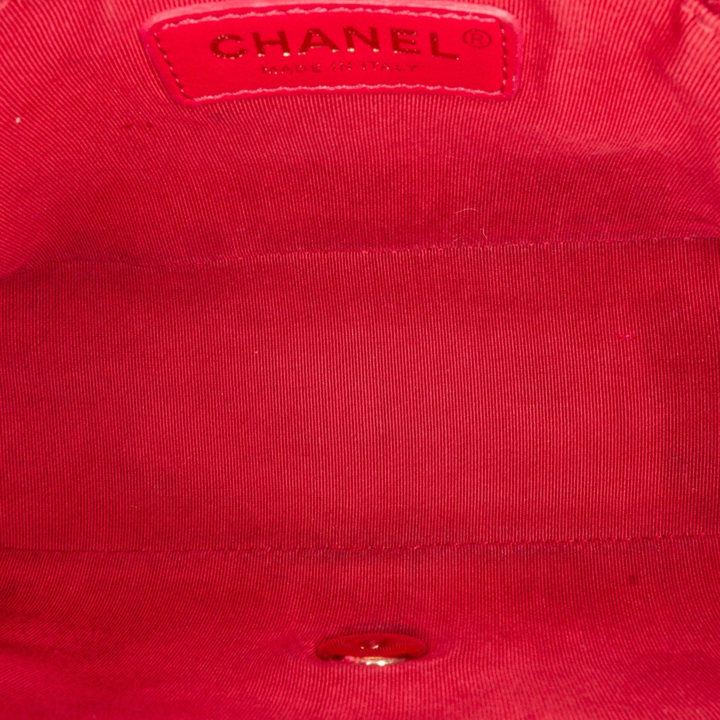 Black Chanel Large Lambskin Twist Chain Enamel CC Flap Crossbody Bag