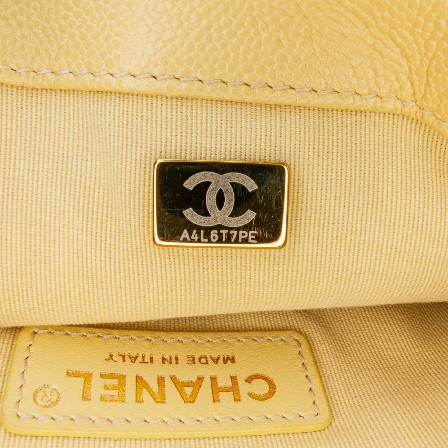 Chanel Sac Small Quilted Caviar Chain Melody Flap