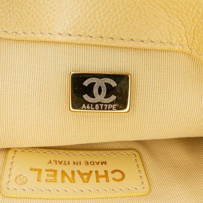 Chanel Sac Small Quilted Caviar Chain Melody Flap