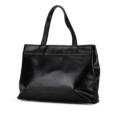 Black Chanel CC Caviar Tote