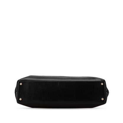 Black Chanel CC Caviar Tote