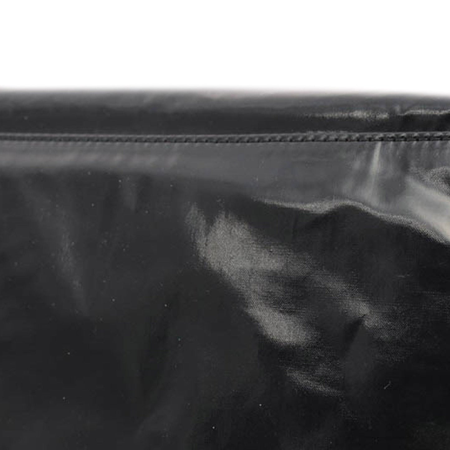 Black Chanel Coated Canvas La Pausa Bay Shopping Satchel